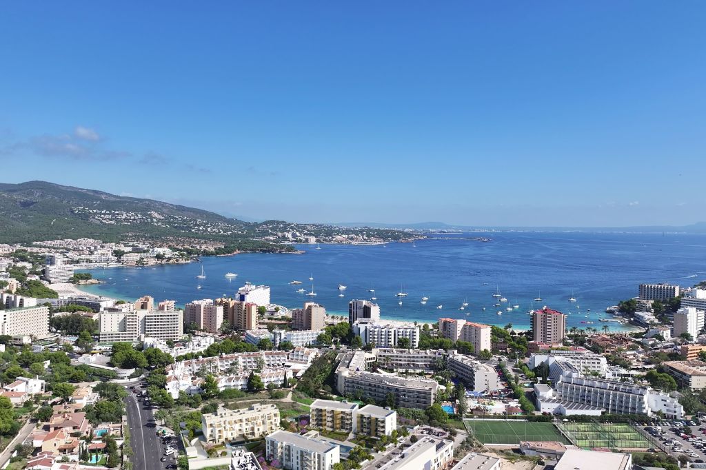 Sea view in Palmanova in the area of the new residential complex