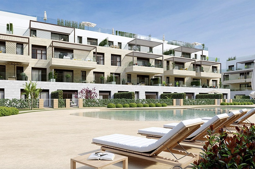 Превосходный новый апартамент недалеко от пляжа в Santa Ponsa