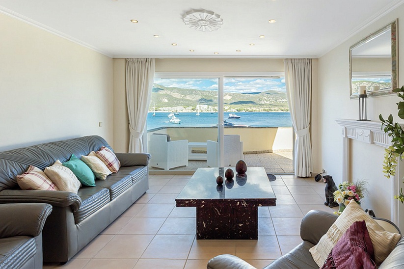 2 спальный апартамент с панорамным видом на море в Torrenova