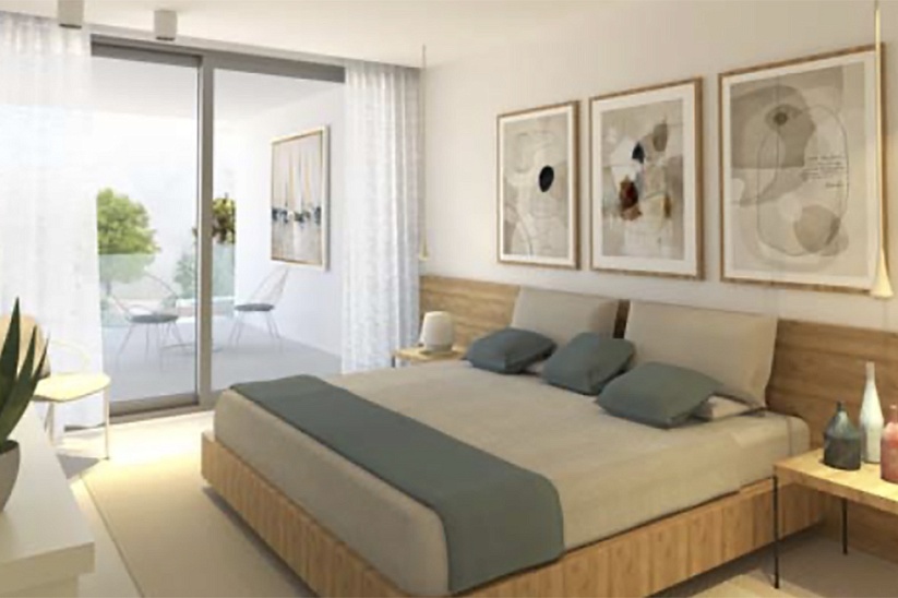 3 спальный таунхаус в строящемся новом комплексе в Cala Millor