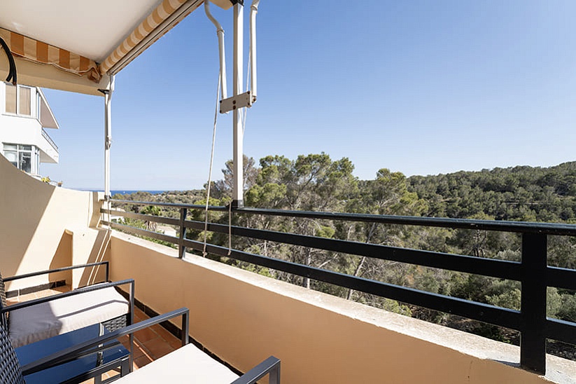 Очаровательный современный апартамент  с видом на море в Sol de Mallorca 
