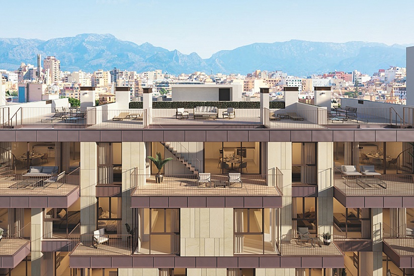 Новый строительный проект в современном стиле в Santa Catalina, Palma