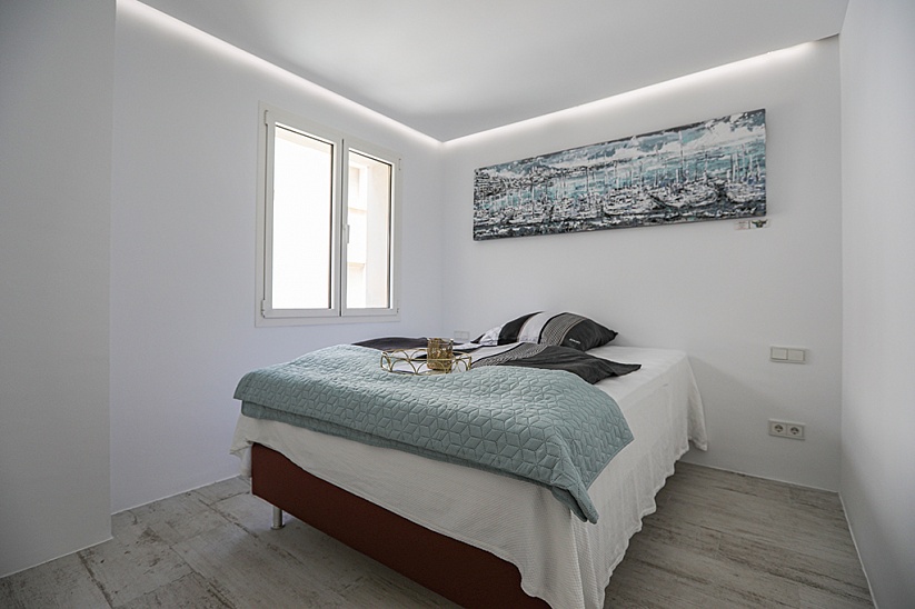 2 спальный апартамент с фантастическим видом на море и порт Palma 