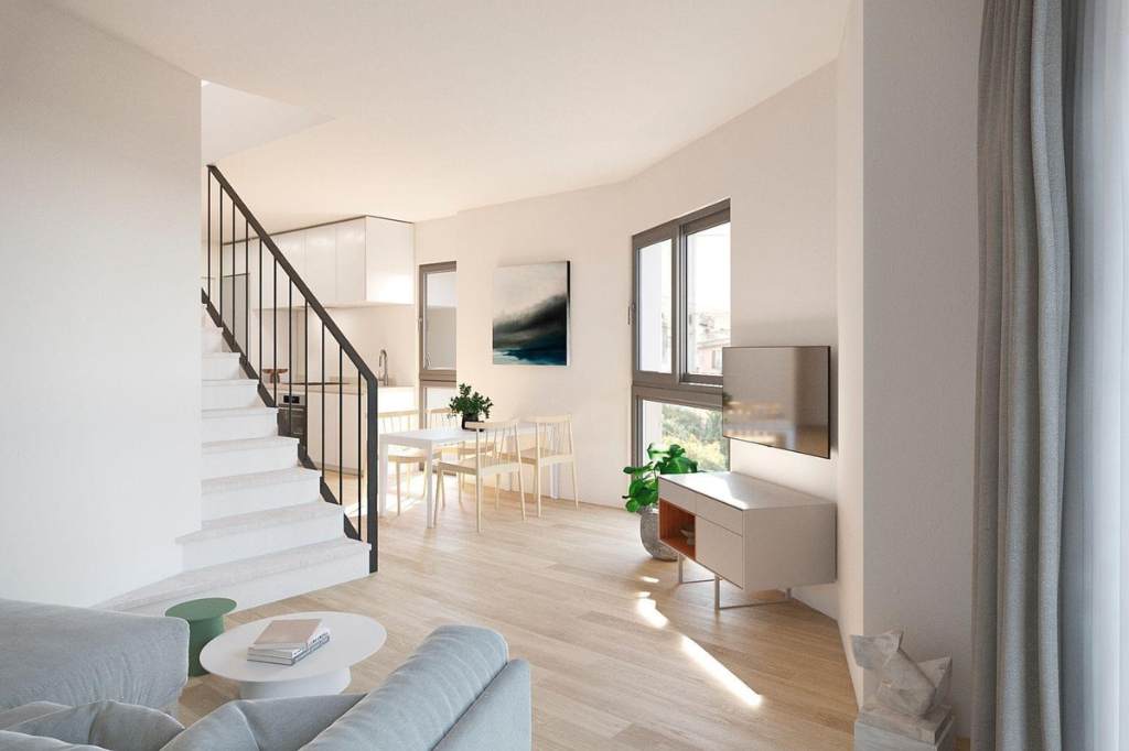 Один из вариантов дизайна интерьера в апартаментах жилого комплекса Vae Sureda Homes